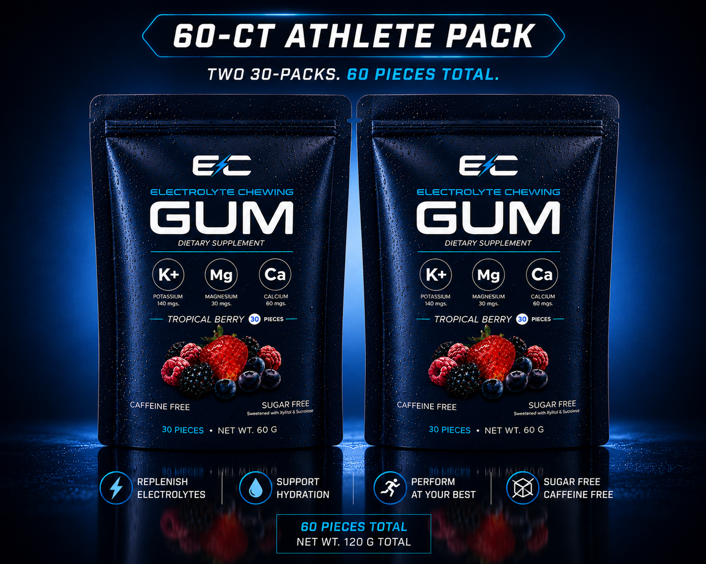 Athlete fueled by ElectroChew