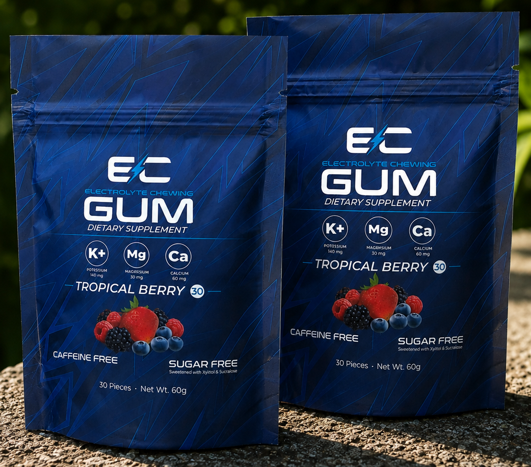 Athlete fueled by ElectroChew