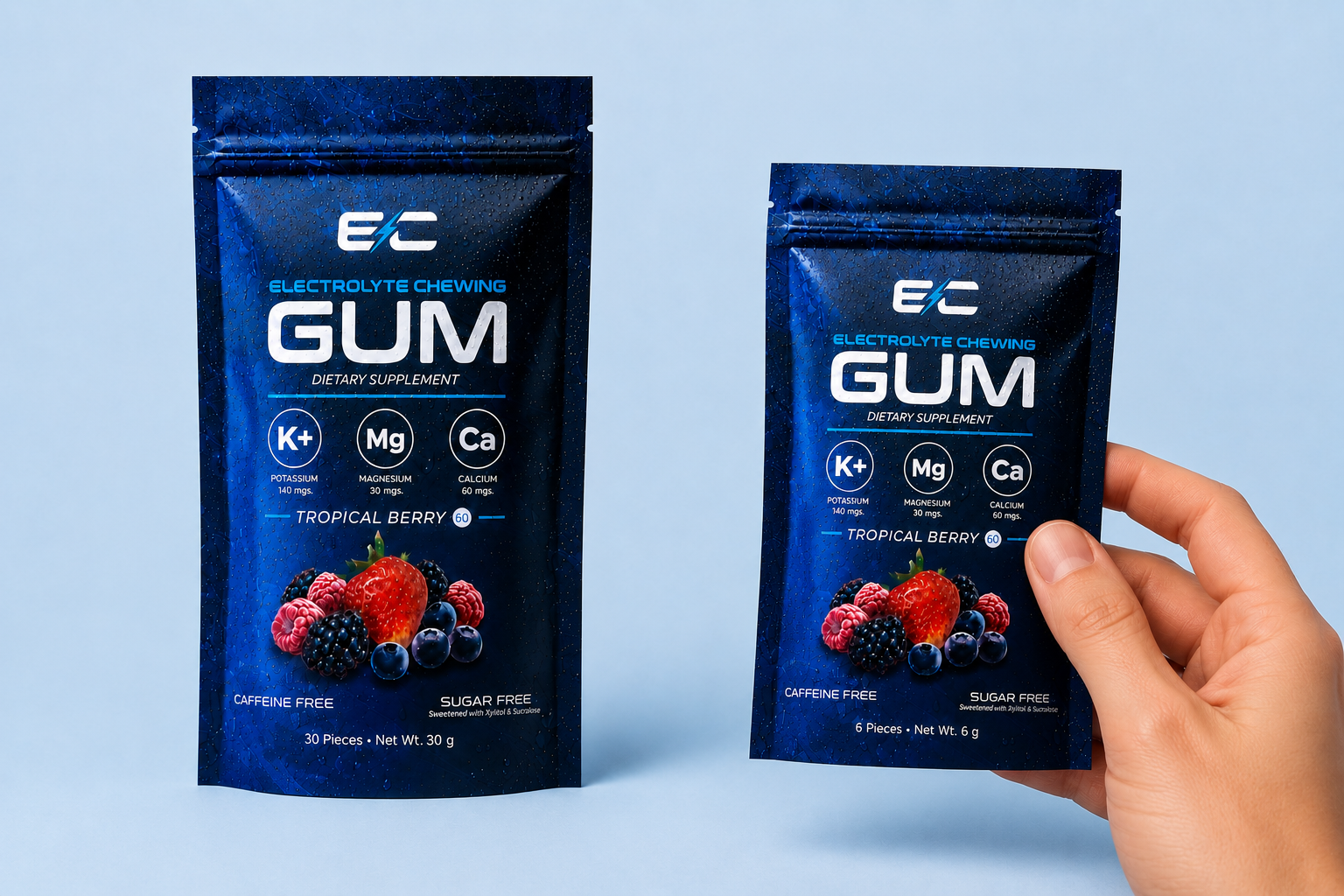 ElectroChew Electrolyte Chewing Gum